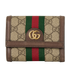 Gucci Ophidia Trifold Wallet, front view